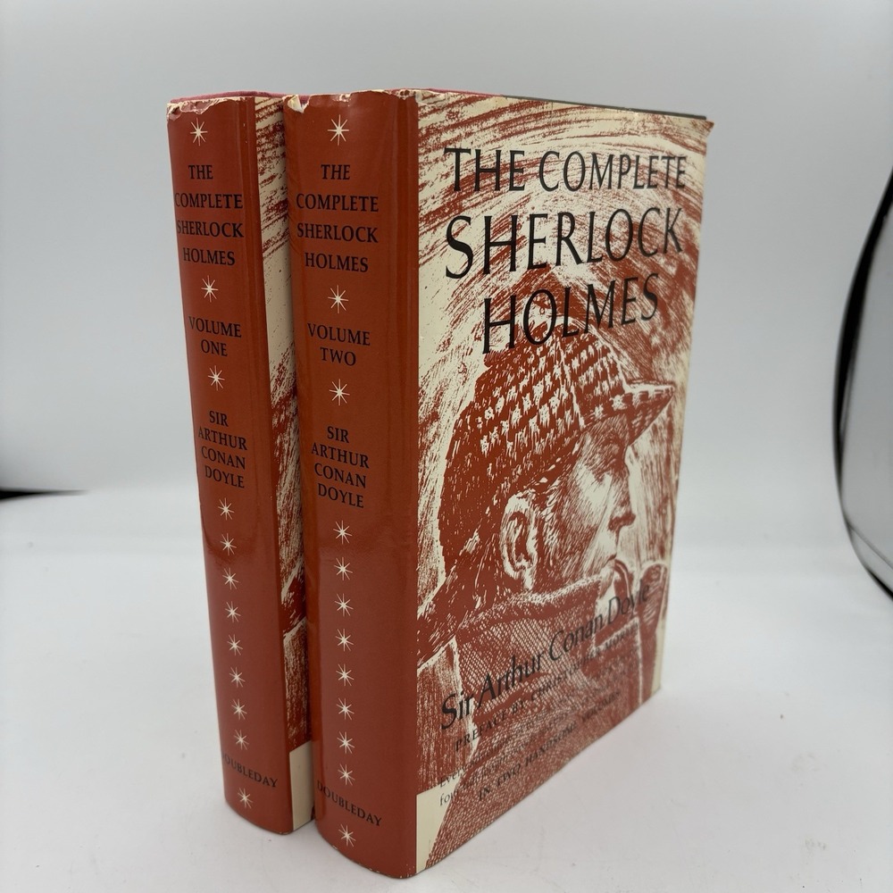 Sir Arthur Conan Doyle The Complete Sherlock Holmes Volume 1 & 2 HC‎ Book Set